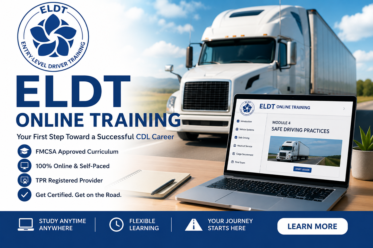 Online ELDT Training: The Complete Guide to Getting Your CDL in 2026